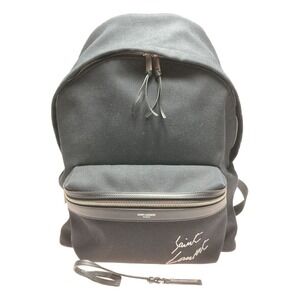 SAINT LAURENT Backpack Black YSL